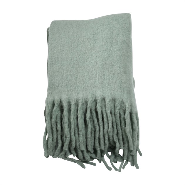 Throw Morgan Uni 130x170cm mintgreen