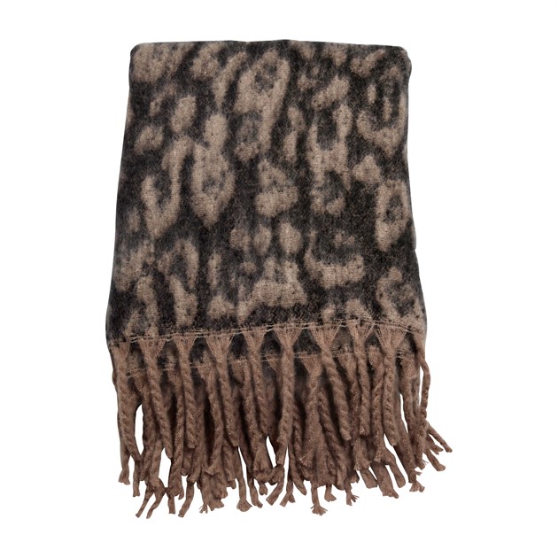 Throw Yumi 130x170cm beige/black