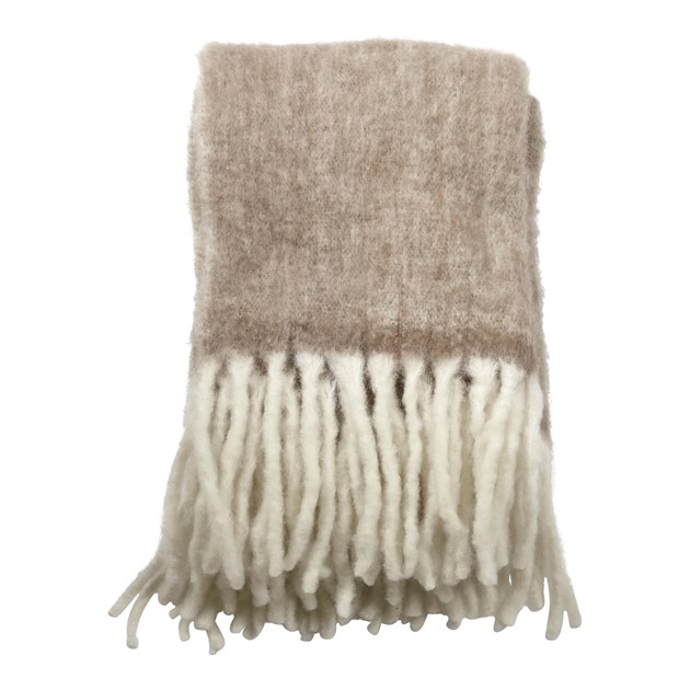 Throw Morgan 130x170cm brown