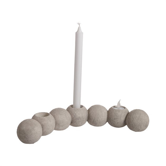CANDLEHOLDER MIRELLE LONG, SAND