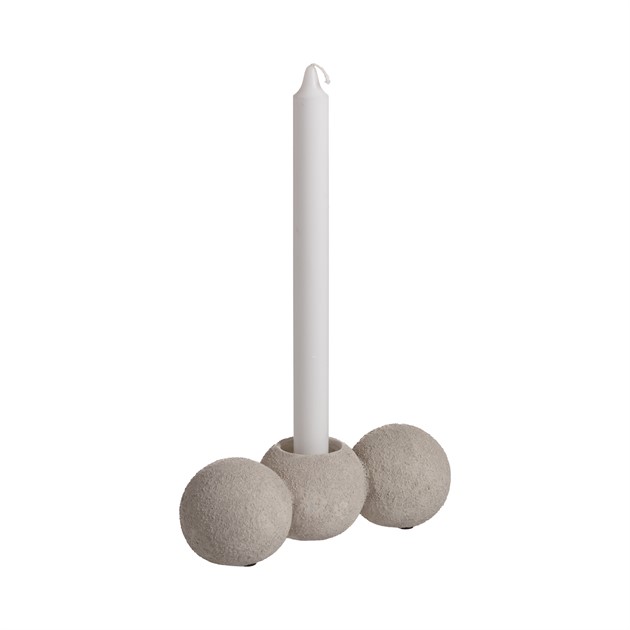 CANDLEHOLDER MIRELLE, SHORT, SAND